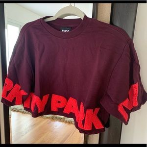 Ivy Park embroidered crop top